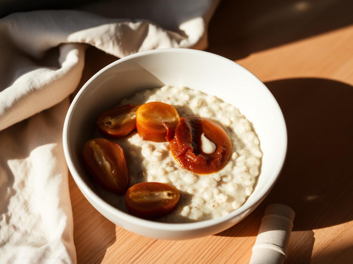 Overnight Oats, Date Swirl