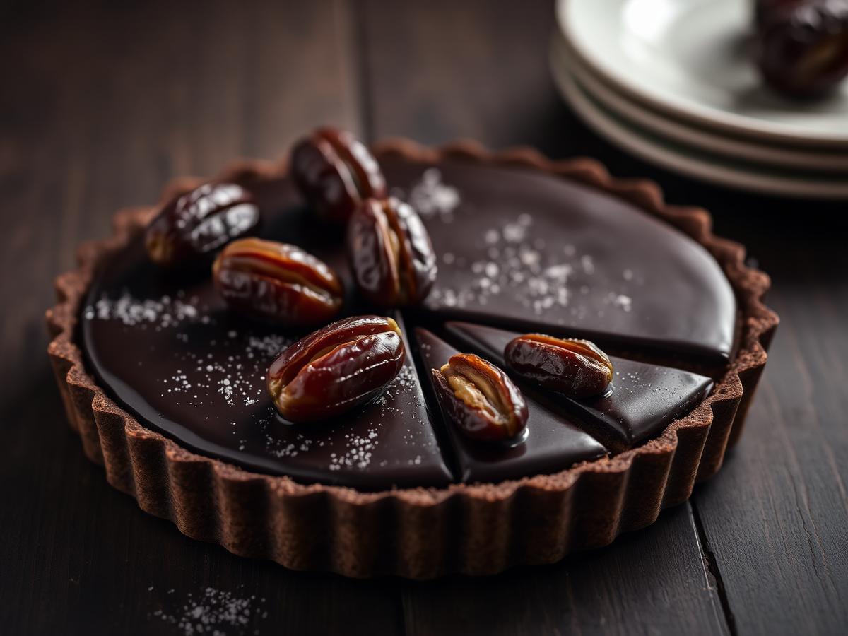 Fard & Dark Chocolate Tart